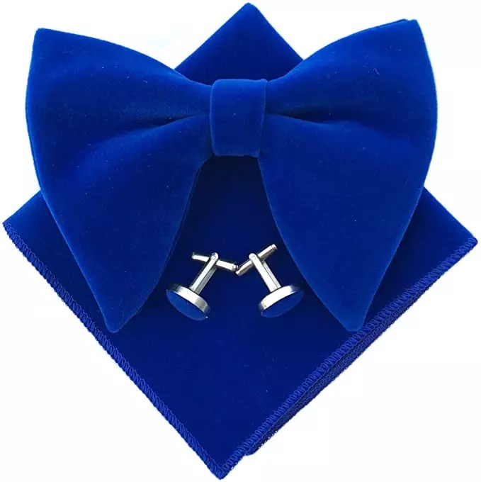 Nœud papillon en velours