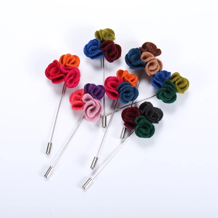 Épinglettes florales
