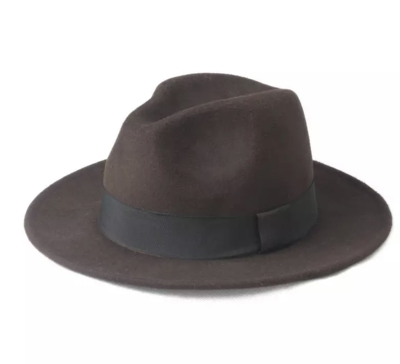 Chapeau fédora brun, modèle classique, modèle FD-11